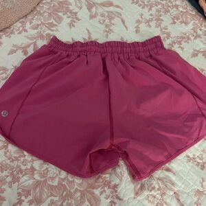 Lululemon Athletica Hot Pink Hotty Hot Athletic Shorts
